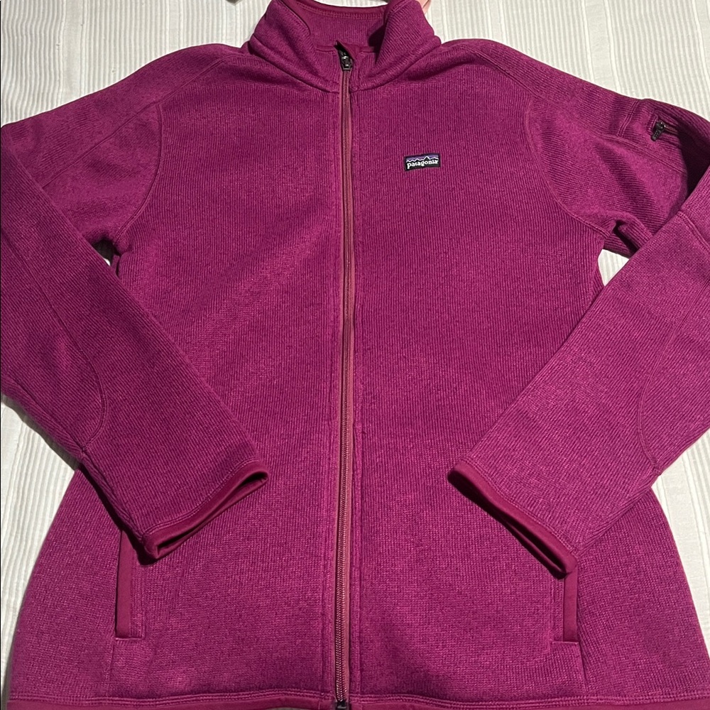 Patagonia Women's Magenta Full-Zip Fleece Jacket